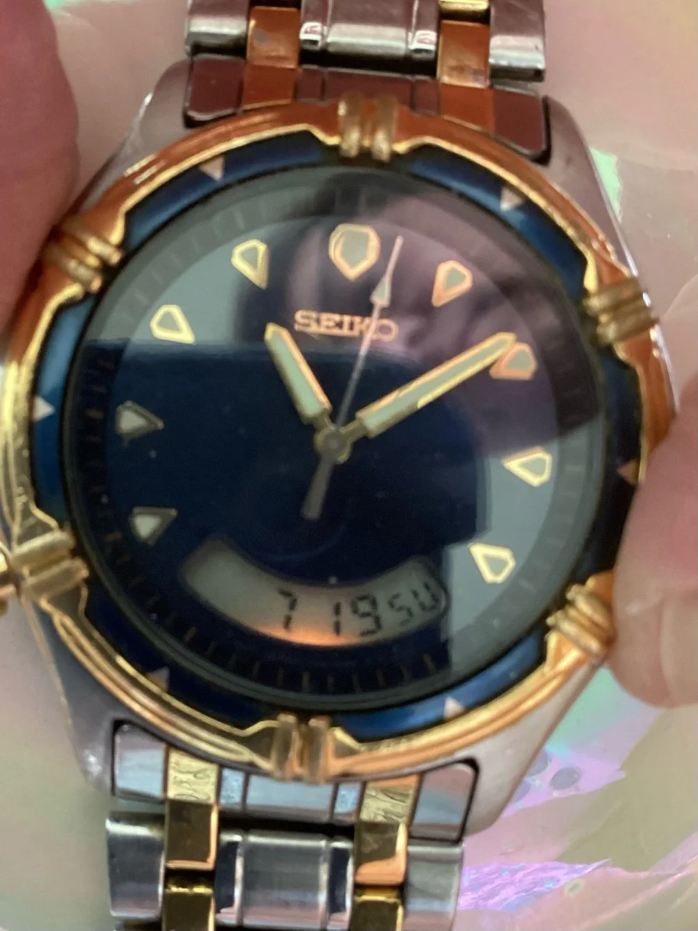 Men’s Vintage Seiko H801-6088 Wristwatch